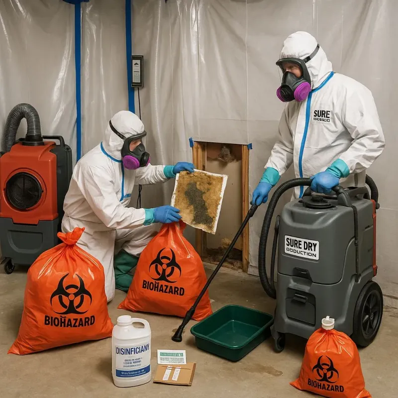 Contaminated Water Handling Protocols process in Salem Heights, OH