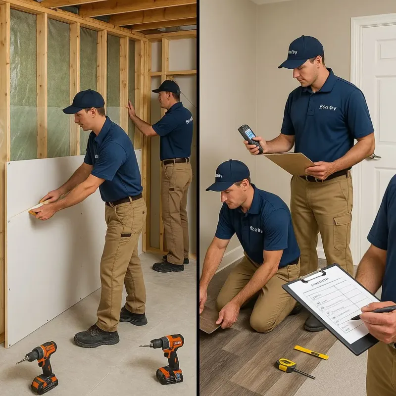 Repairs and Reconstruction process in Salem Heights, OH